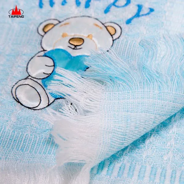 Blanket Baby First Born Carrying Carpet Home Shawl Blanket Gauze Organic Muslin Fabric photo-3