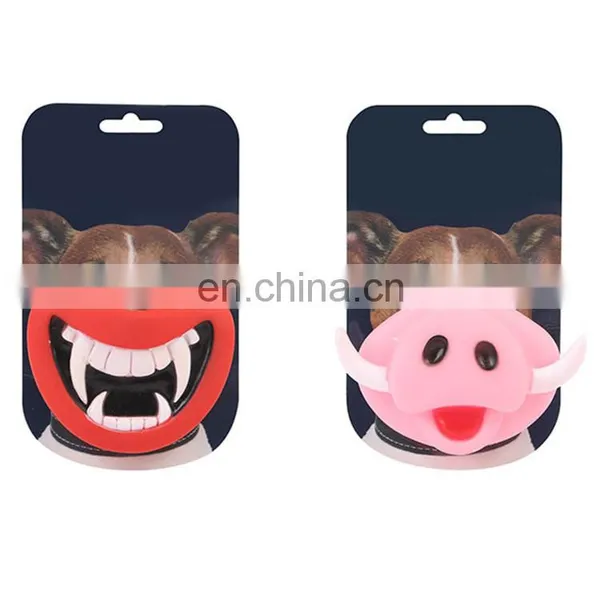 Nontoxic Interesting Pet Molar Squeaky Halloween Vinyl Dog Chew Toy photo-3