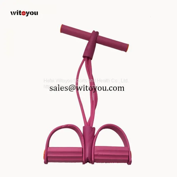 Rubber Pull Rope With Foam Handle Foot Pedal Exerciser Manufacturer photo-5