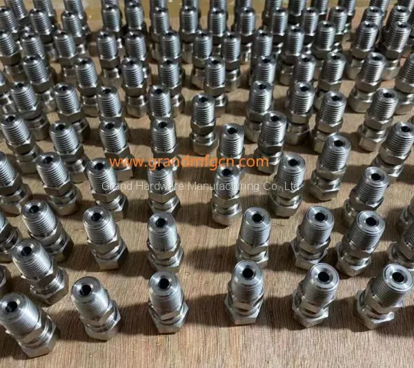 Stainless Steel 316 Drain Valve Plugs Withstand High Pressure 2700psi photo-3