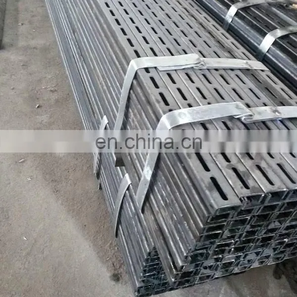 Stainless Steel C Channel Profile Pipe /Galvanized Perforated U Steel Profile/U Channel photo-3