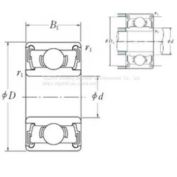 NSK 686 A DD Deep Groove Ball Bearings photo-2