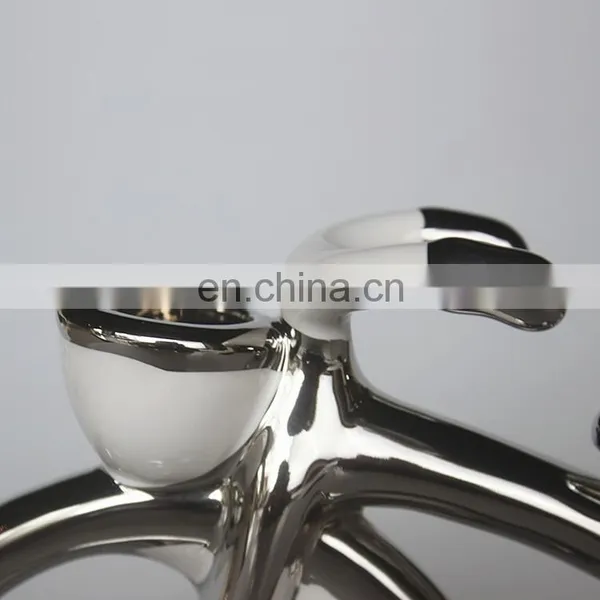 Modern Creative Design Crafts Exquisite Bicycle Shape Ceramic Office Home Living Room Decoration Ornaments photo-4