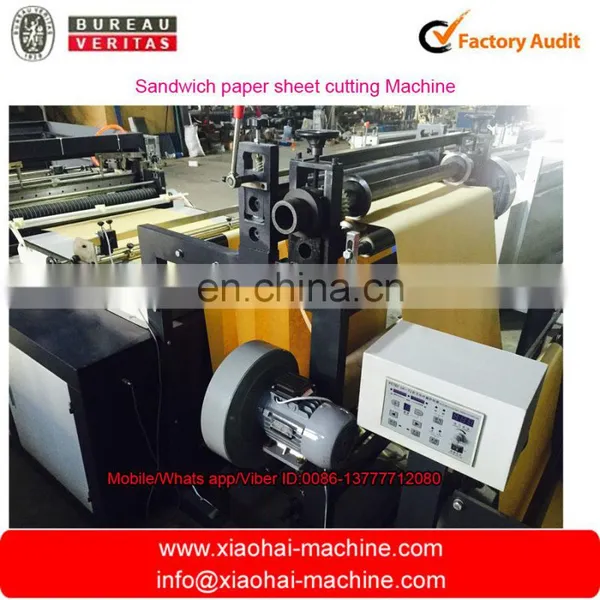Computer Control Sandwich Paper Roll to Sheet Cutting Machine photo-5