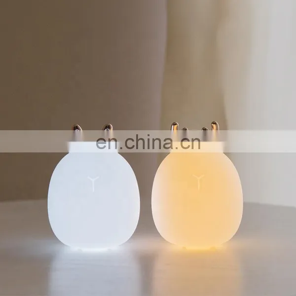 Wholesale Usb Silicone Rechargeable Touch Sensor Led Night Light for Kids photo-2
