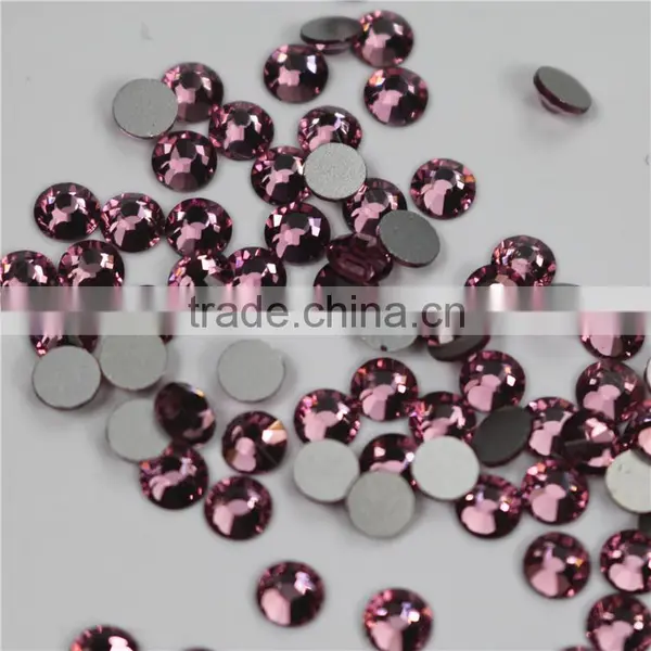 Wholesale Beads Light Amethyst Flatback Non Hotfix Rhinestones photo-3