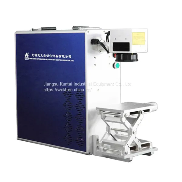 Portable Type Desktop Fiber Laser Marking Machine for Metal Engraving Printing photo-3