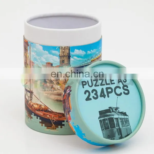 Wholesale Rigid Gift Boxes Paper Tube Box for Puzzle Packaging photo-5