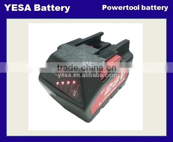 28V Li-ion Battery for 48-11-2830 V28 , 3000mah 4000mah Lithium-Ion Li Ion Milwaukee M28 Battery Quality Choice photo-3