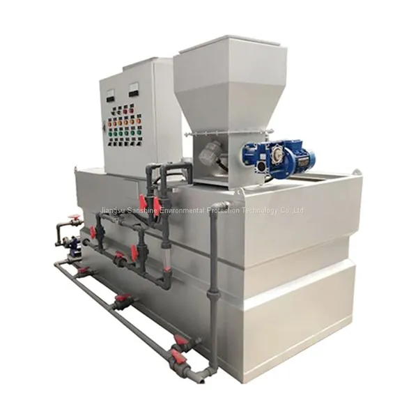 CE Marked Automatic Dry Chlorine Flocculants PAM PAC Polymer Powder Dosing Machine System photo-2