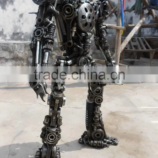 Iron Motif Robot Man for Shopping Mall photo-3