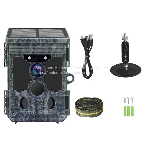 Solar Wild Scouting Camera for Hunting IR Caméra 4K Solaire photo-2