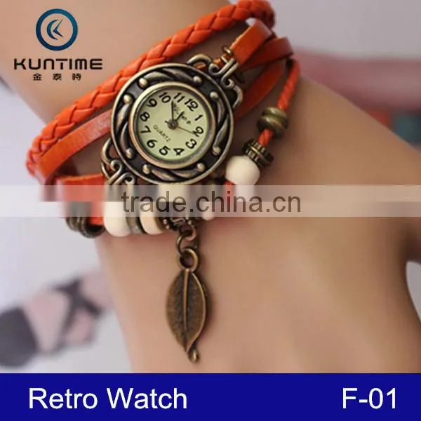 2015 Hot Selling New Style Lady Watch Vintage Watches Bracelet photo-3