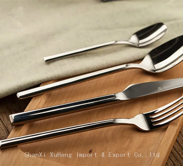 Food Grade Romantic Wedding Stainless Steel Cutlery Set Fork Spoon Knife For Wedding Party photo-4