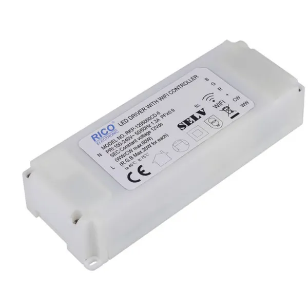 12V 5A 60W LED Power Supply With Wifi Controller for Led Lights Pump Motor