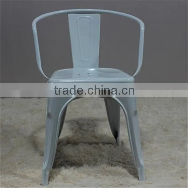Colorful SH44cm Restaurant Furniture Metal Frame Dining Chair photo-2