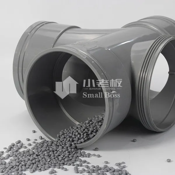 China Factory Virgin UPVC CPVC Compound Granules Fitting Pipes Raw Material for Injection Plastic Flexible Rigid PVC