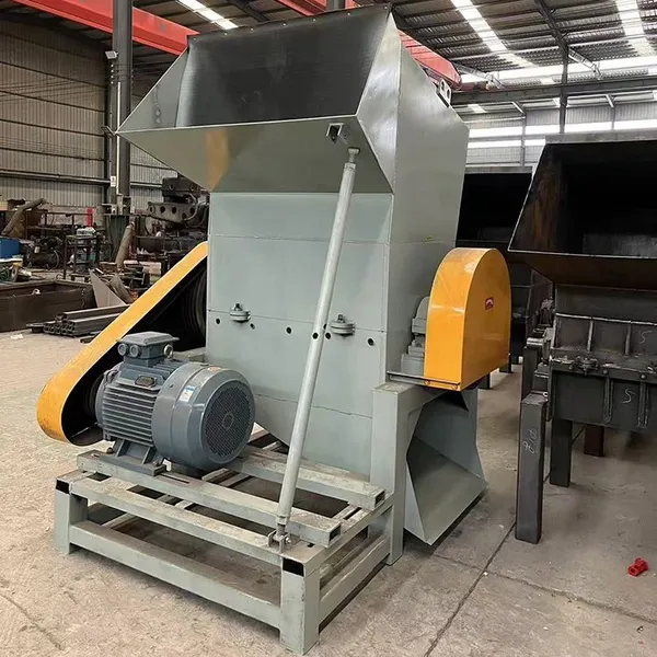Plastic Bottle Crusher Plastic Fruit Basket Crusher Reinforced PE PP Block Recycling Crushing Equipment photo-4