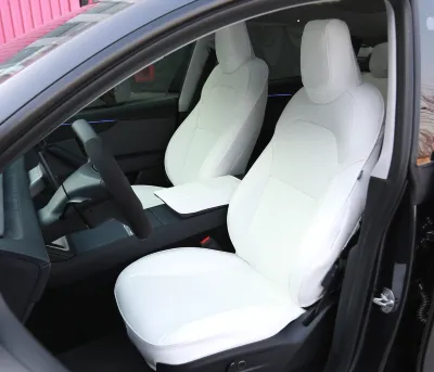 OEM Standard 25 Model Y Juniper Seat Cover Black Fully Enclosed Design photo-3