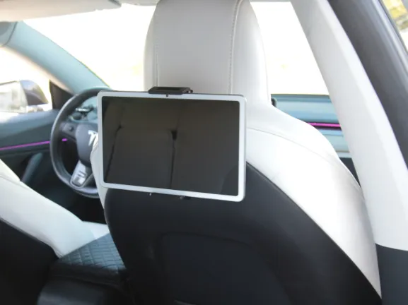 Sturdy Aluminum Alloy Phone Holder for Tesla Model 3/Y Seatback Mounting photo-5