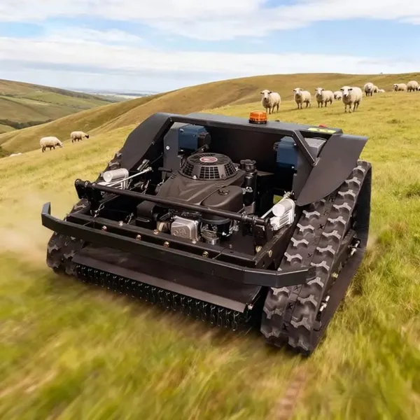 Vigorun Gasoline-Powered Robotic Lawn Mower With PLC & Bearing 600MM Cutting Width for Large Landscapes