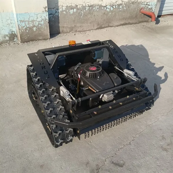 Gasoline Adjustable Cutting Height 10-150MM Adjustable Mowing Height Radio Control Grass Cutter photo-4