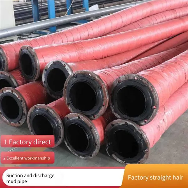 Langfeng Dn300 Large-diameter Sludge Suction and Discharge Rubber Hose, Sewage Suction and Discharge Rubber Hose for Mines and Tunnels, Ash Discharge and Flow Pipe photo-3