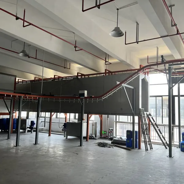 Dedicated Powder Coating Line for Automotive Parts Used in Suspension and Exhaust Systems