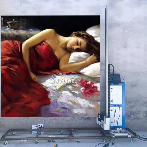 RA UD Series 2 In 1 Wall And Floor Printer Dual Use UV Printer For Wall Floor Tile Concrete Wood Printing