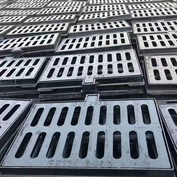 Ductile Iron Manhole Cover Square Round Sewer Manhole Cover and Floor Drain Grate photo-3