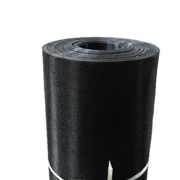 Black Epoxy Resin Coated Mesh, 1.0mm Wire, 3mm Opening, 1m x 30m Roll, Standard Compliant photo-5