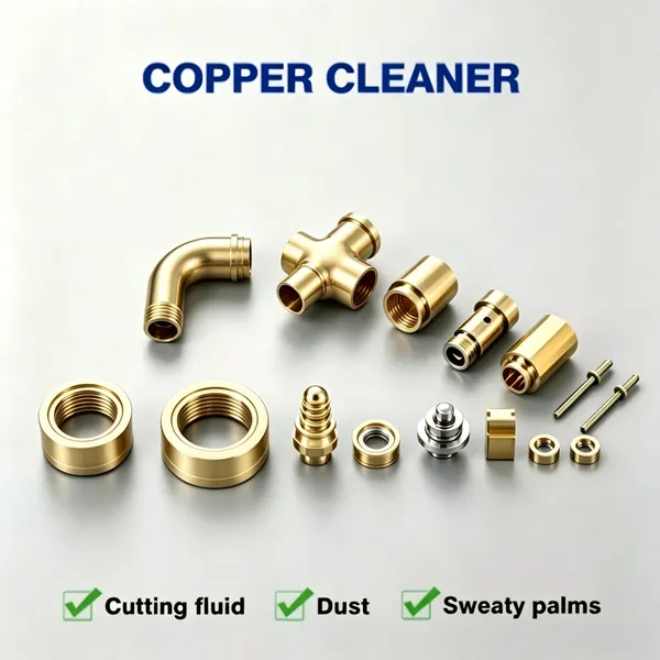 RSB‑107 Copper Cleaning Agent, Factory Supply Industrial Chemical for Removing Oil, Dust and Hand Sweat From Copper & Copper Alloy Surfaces
