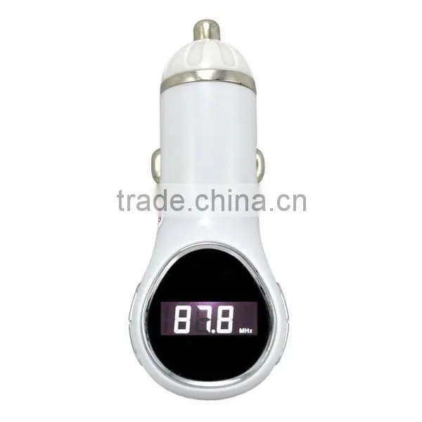 2 in 1 Smart Car Charger FM Transmitter photo-2