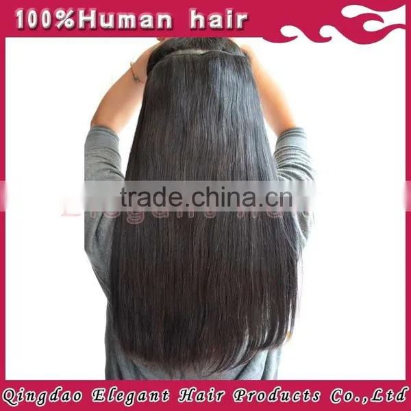 AAAAAA Long Curly Clip in Human Hair Extension photo-3