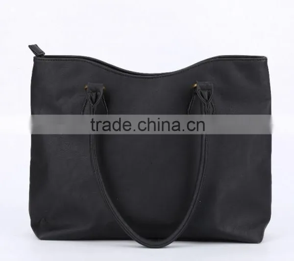 OEM Factory Supply Cheap PU Leather Women Bags, Women Handbags photo-4