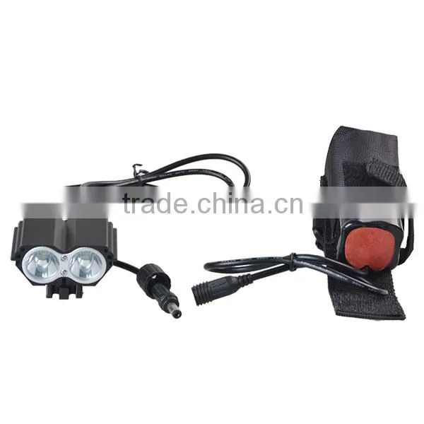 Adjustable Head Recharge Aluminum LED Bicycle Headlight photo-4