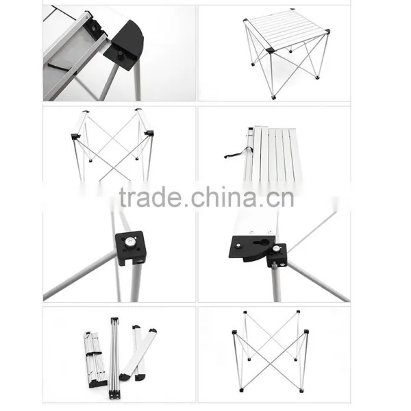 Light Aluminum Folding Picnic Garden Portable Outdoor Camping Foldable Dining Table Quality Choice photo-6