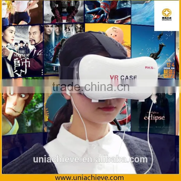 Hot Selling 3D VR Case Real Virtual Headset With Virtual Reality 3D Glasses for Movies and Games photo-6