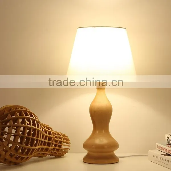 LED Wood Table Light JK-879-16 LED Wood Table Lamp Easy to Fit Home Lighting Wood Table Lamp photo-2