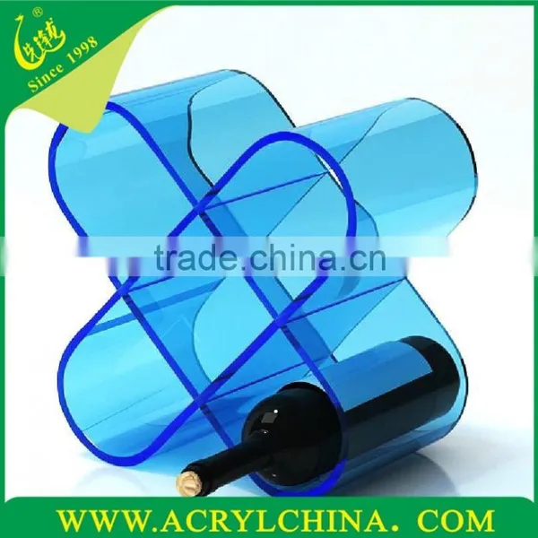 Acrylic Wine Rack Perspex Display Rack Acrylic Wine Bottle Holder photo-2