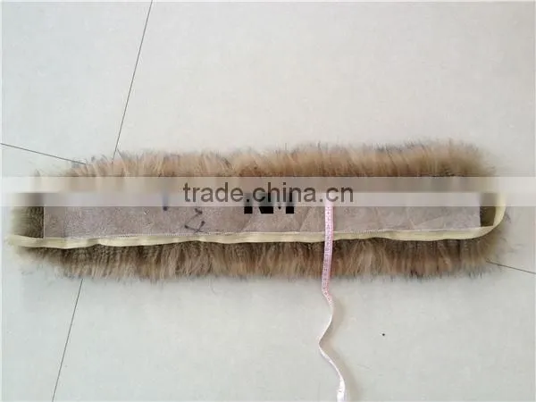 IMITATION RACCOON FUR SHEEPSKIN FUR STRIPS photo-2