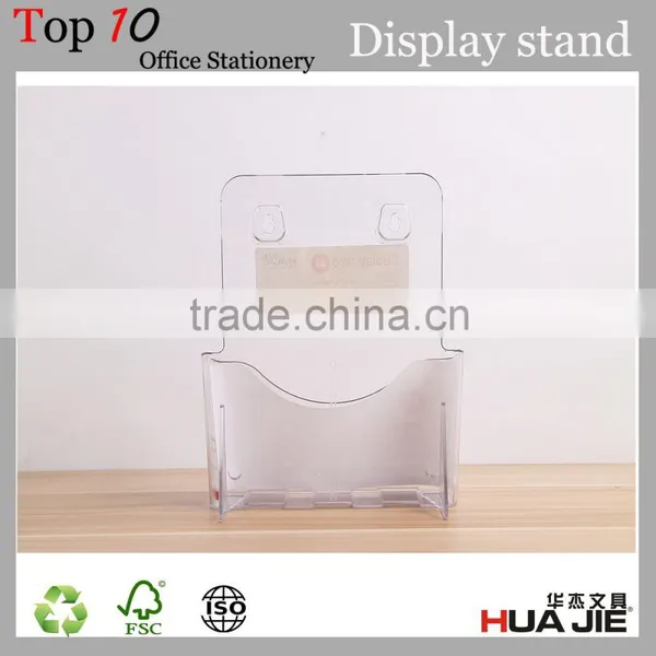 Best Price A4 Plastic Clear Magazine Display Stand photo-6