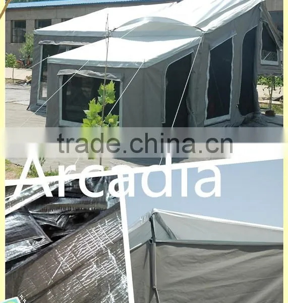 Outdoor Trailer Tent Sun Shade Awning photo-2