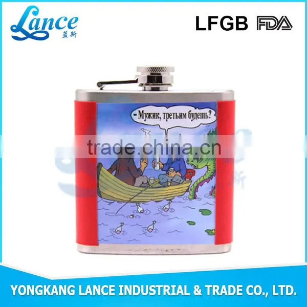 Hot Sale 5oz China Stainless Steel Mini Hip Flask photo-2