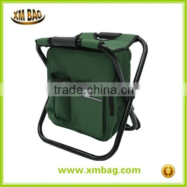 2 in 1 Portable Folding Fishing Chair Backpack With Insulated Cooler Bag for Fishing Camping Cooler Chair photo-5