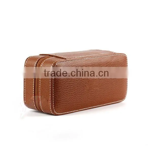 Wholesale Custom Luxury Faux Leather Travel Watch Box Packaging photo-4