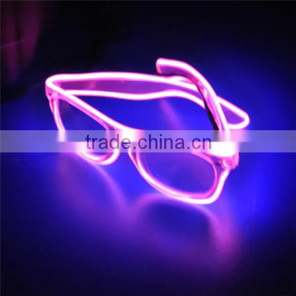 EL Wire Led Sunglasses Color EL Wire Sunglasses