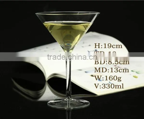 Best Price With Good Quality Martini Glass Hot Selling Crystal Cocktail Glass Special Machine Pressed Base photo-2