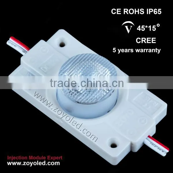 High Power Led Module 3W Advertising Module Radiator Waterproof Led Module Led Edge Lit ABS Injection Module for Light Box photo-4