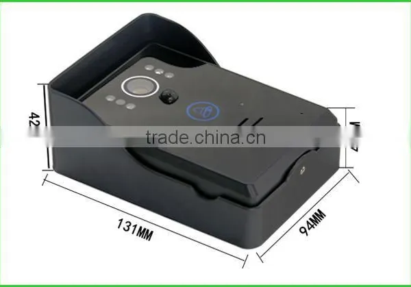 2015 New Android/ios App Wireless Wifi Smart ip Camera Doorbell With Remote Control Supporting 50 Meters Wireless Unlocking photo-3